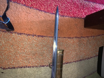 Antique Old Royal Navy officers Sword