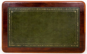 Antique Mid 19th Century Mahogany Writing Table