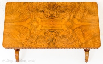 Antique William IV Walnut Stretcher table