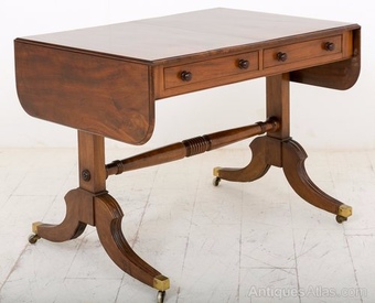 Antique Very Nice Mahogany regency Sofa Table