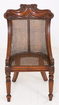 Antique Stunning Set of Regency Style Dining Chairs