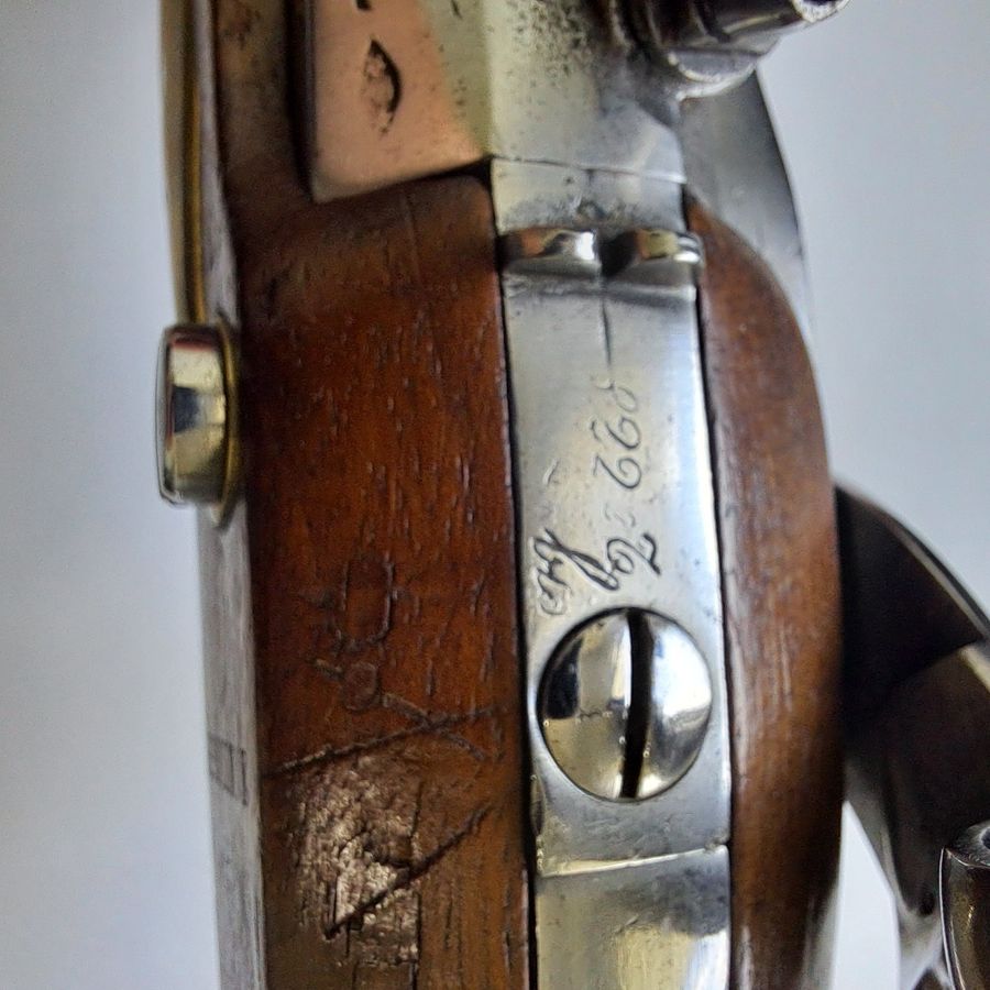 Antique French Pistol Percussion Calvary, 1822T bis