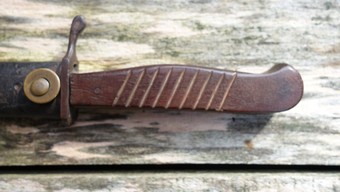 Antique WW1 German boot knife / dagger 