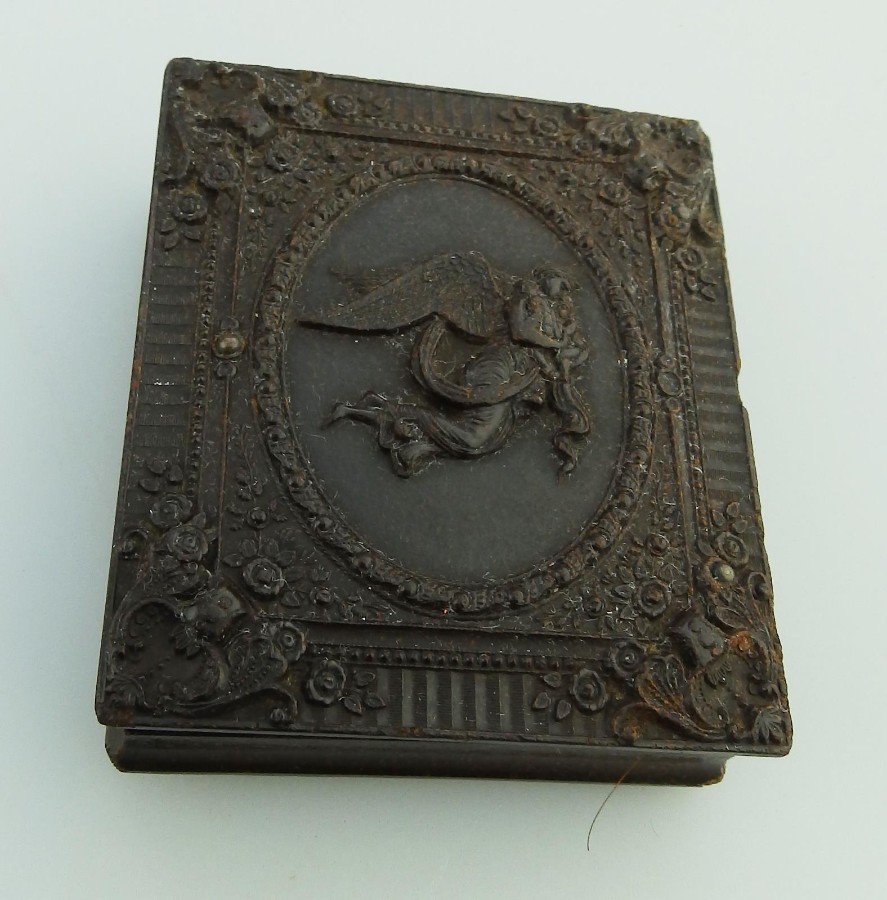 Download Antique Antique Thermoplastic Union Case : RARE Ambrotype & Gutta Percha Case C.1850's ...