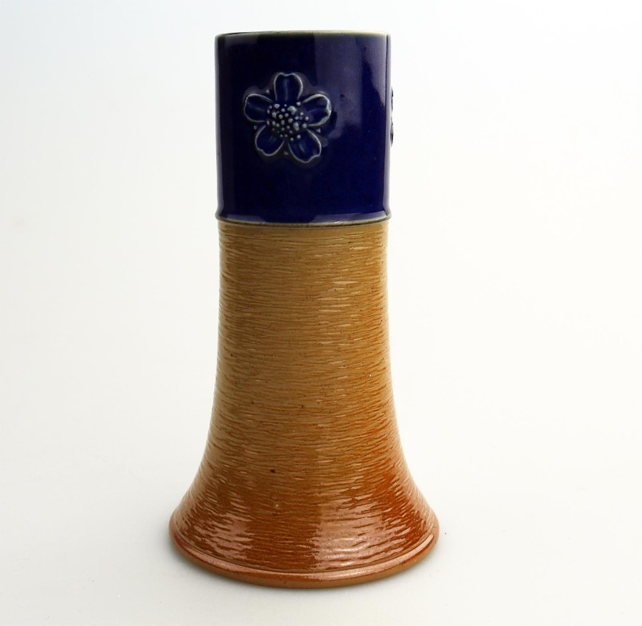 Antique British Art Pottery: A Royal Doulton Stoneware Vase C.1900