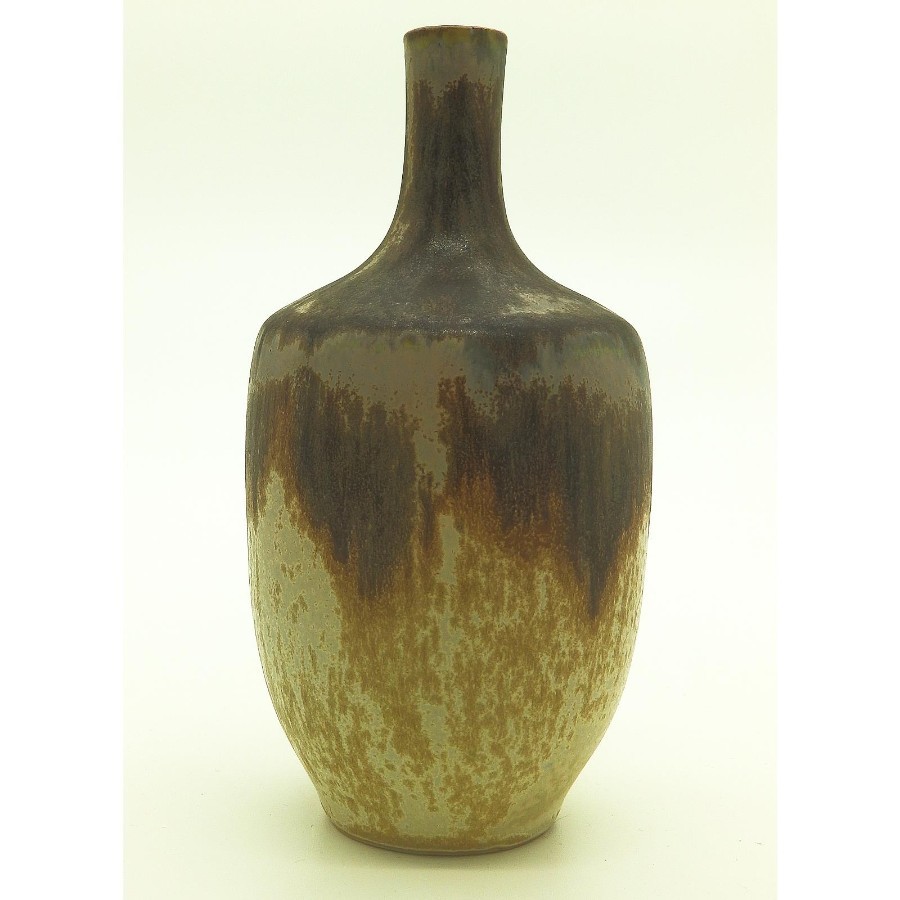 Art Deco Denbac French Art Pottery Contemporary Stoneware bottle Vase C. 1920's+