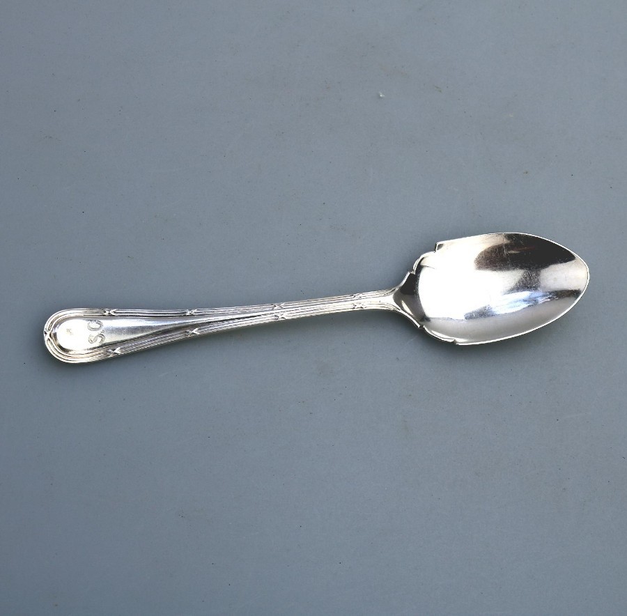 Antique English Solid Silver : An Art Deco Jam Spoon William Hutton C.1925