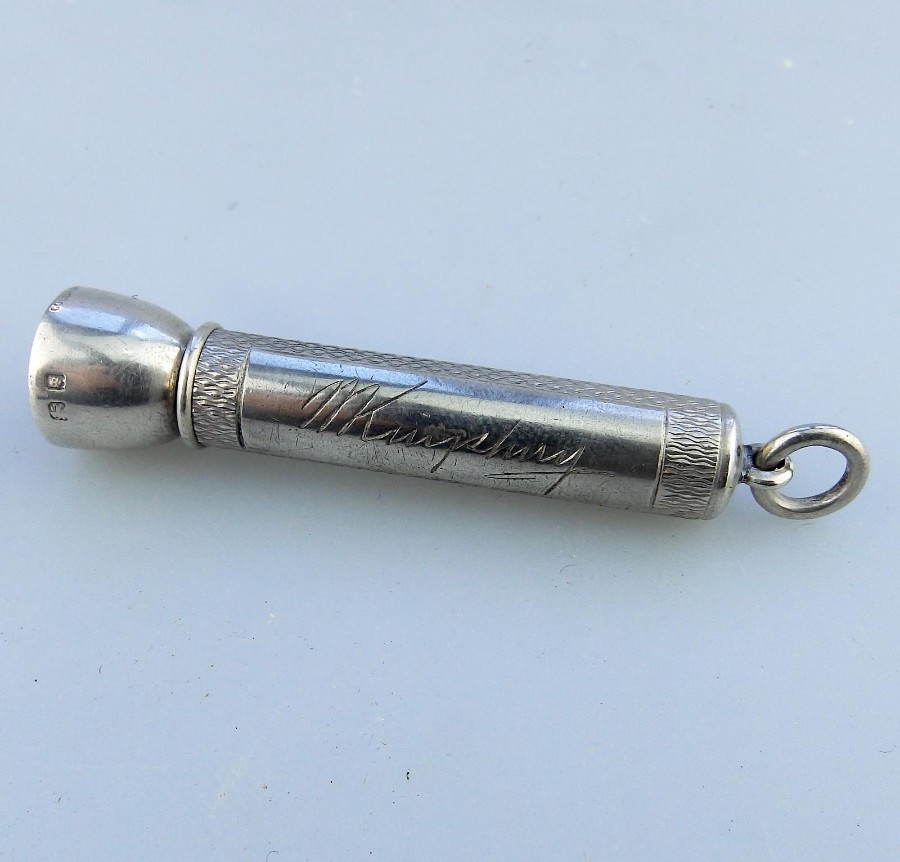 Sampson Mordan Antique Solid Silver a Cigar Piercer C.1933