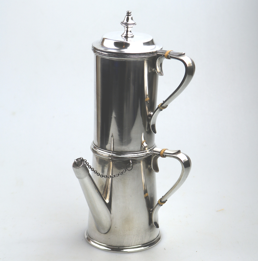 An extremely rare antique silver plate Elkington novelty Moorish design Coffee Pot C.1901