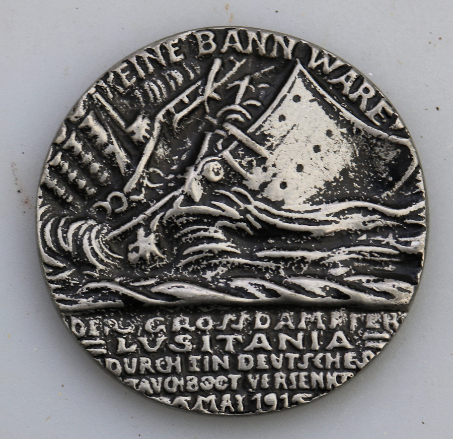 Vintage / Antique Luistania Medal