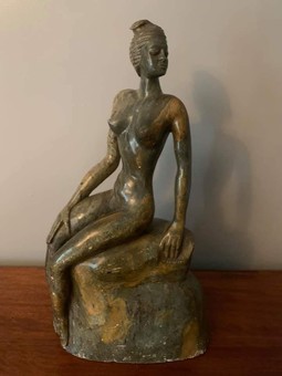 Antique A Stunning Piece of African Mid-Century Soapstone.