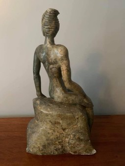 Antique A Stunning Piece of African Mid-Century Soapstone.