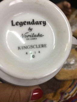 Antique Noritake - Kingslere collection Tea Set.