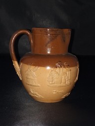 Doulton Lambeth Two Tone Jug