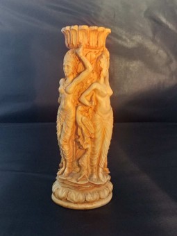 Antique Ornately carved vase