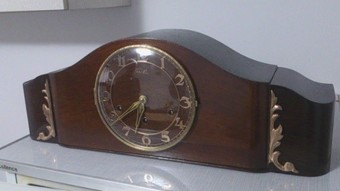 Antique Table clock from Switzerland - Lauffer