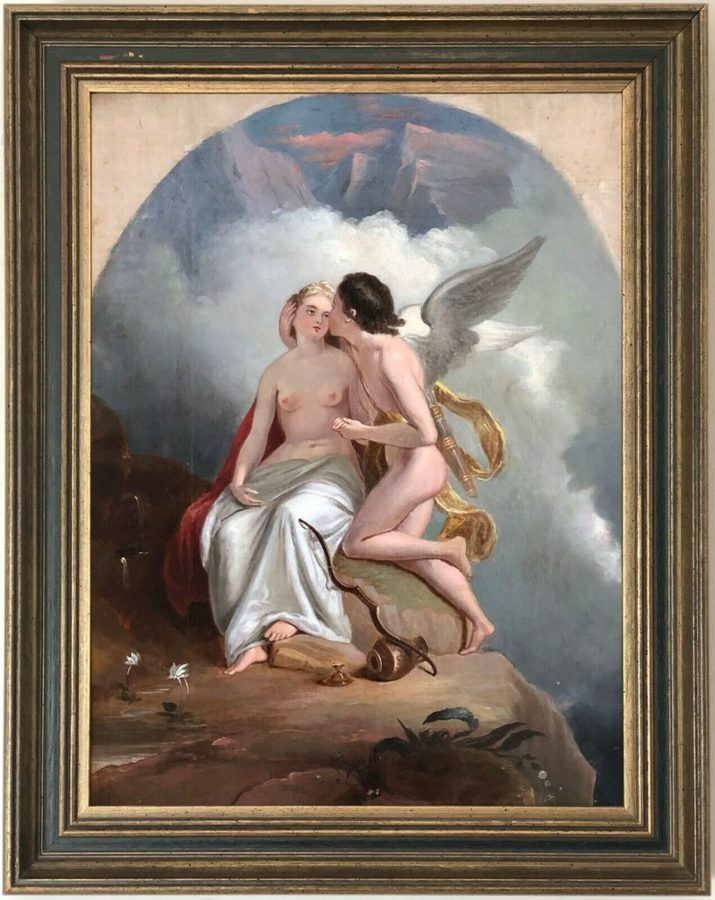 Thomas Uwins R.A. (1782–1857) Oil painting.