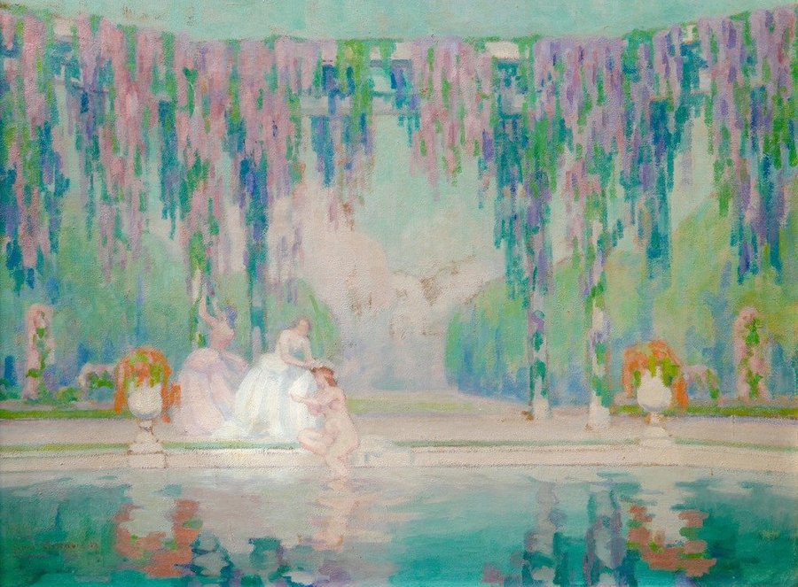JEAN ARNAVIELLE (1881-1961) Impressionist Oil on Canvas