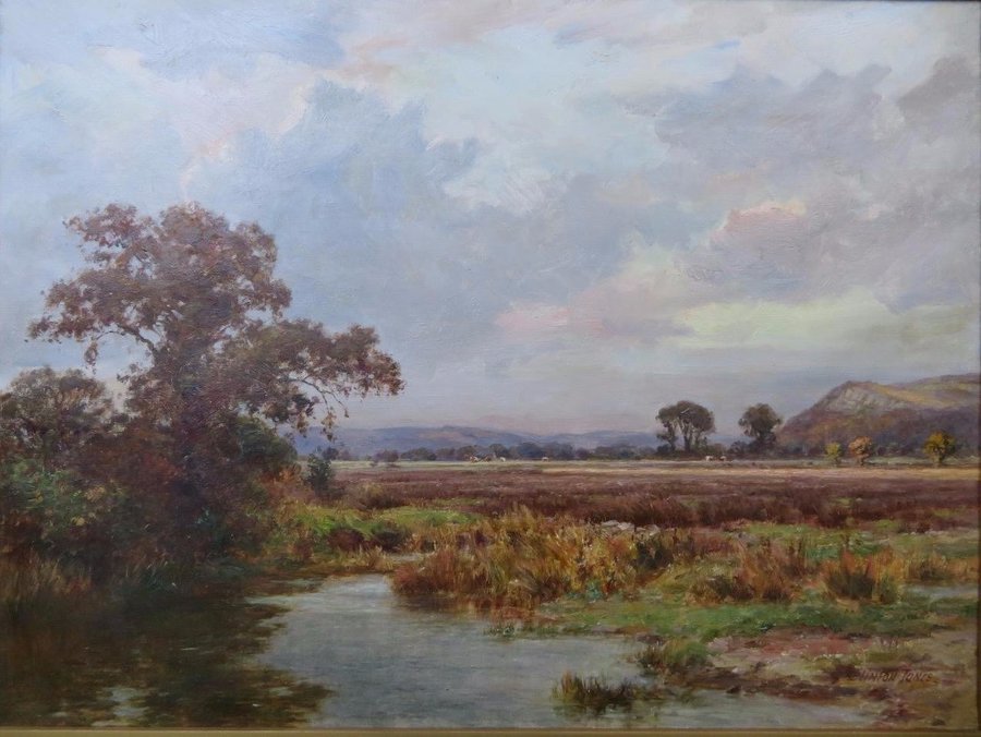 Josiah Clinton Jones RCA (1848-1936). Large Oil Painting