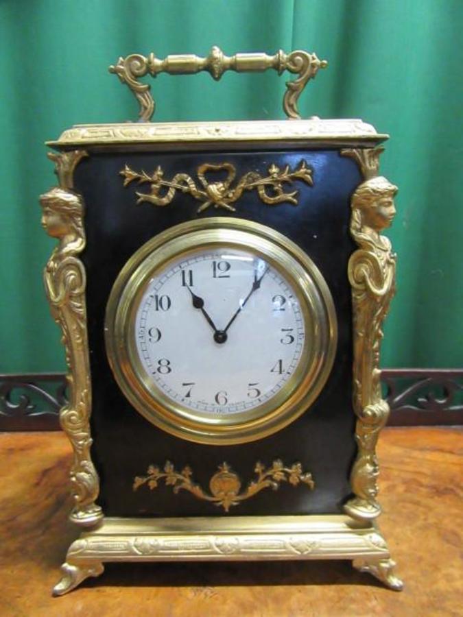 19th century French ormolu bracket clock