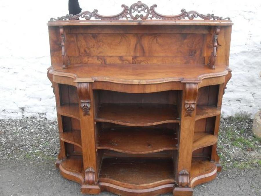 Victorian Burr walnut sideboard