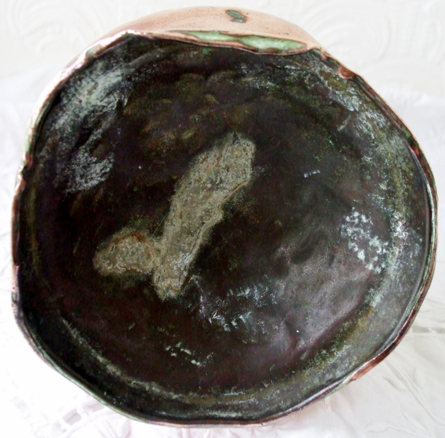 Antique Antique English Victorian Copper Pint Measure