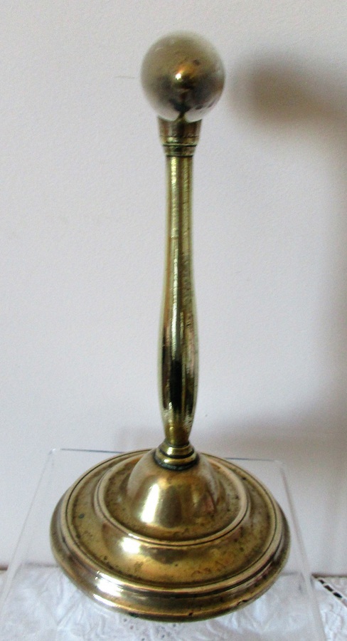 Antique Antique English Victorian Brass Goffering Iron