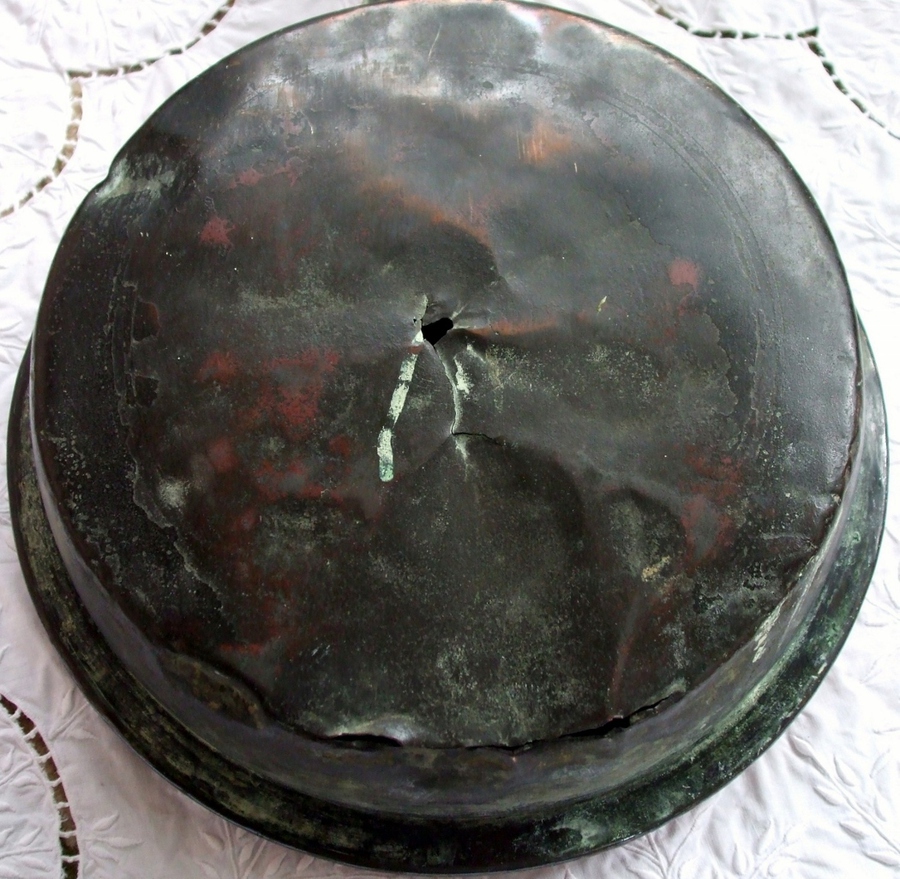 Antique Antique English Georgian Copper Warming Pan