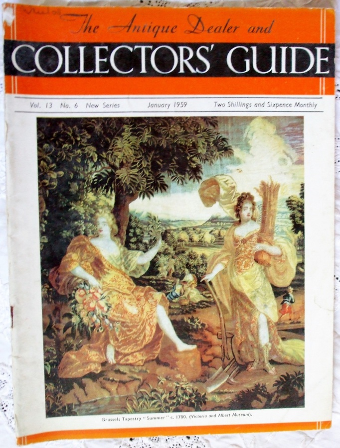 The Antique Dealer and Collectors Guide ~ Vol. 13 ~ No. 6 ~ January 1959