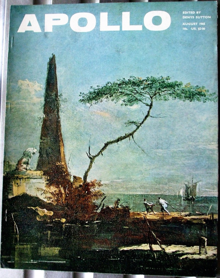 Apollo ~ Vol. LXXXII ~ No. 42 ~ August 1965
