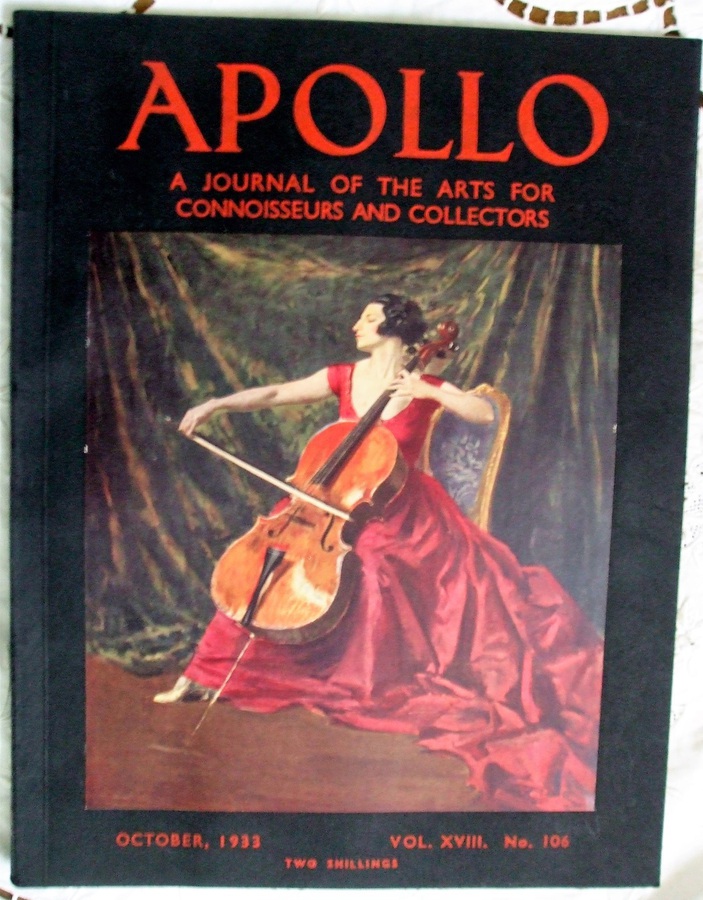 Apollo ~ Vol. XVIII ~ No. 106 ~ October 1933