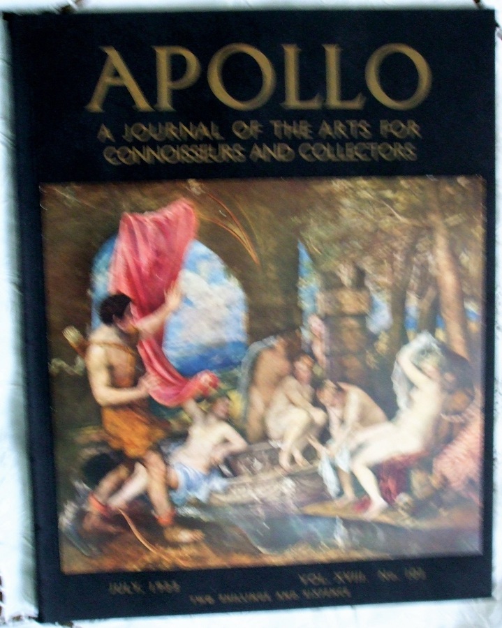 Apollo ~ Vol. XVIII ~ No. 103 ~ July 1933