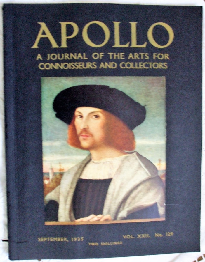 Antique Apollo ~ Vol. XXII ~ No. 129 ~ September 1935