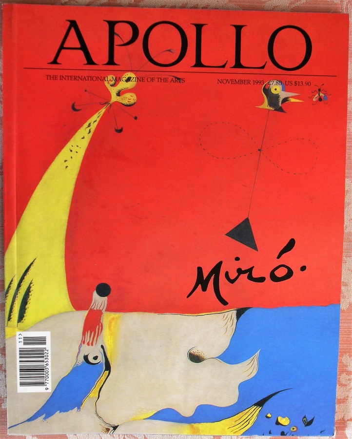Antique Apollo ~ Vol. CXXXVIII ~ No. 381 ~ November 1993