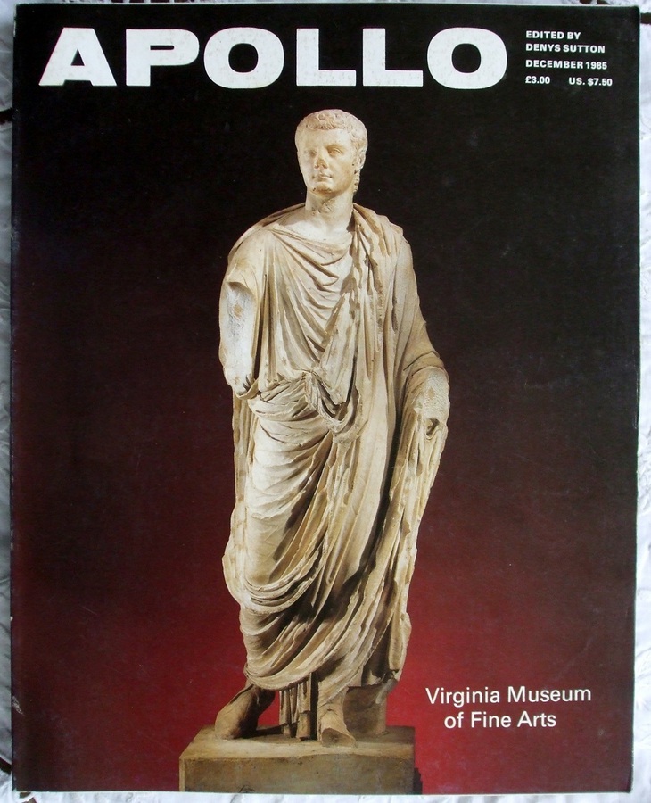 Antique Apollo ~ Vol. CXXII ~ No. 286 ~ December 1985