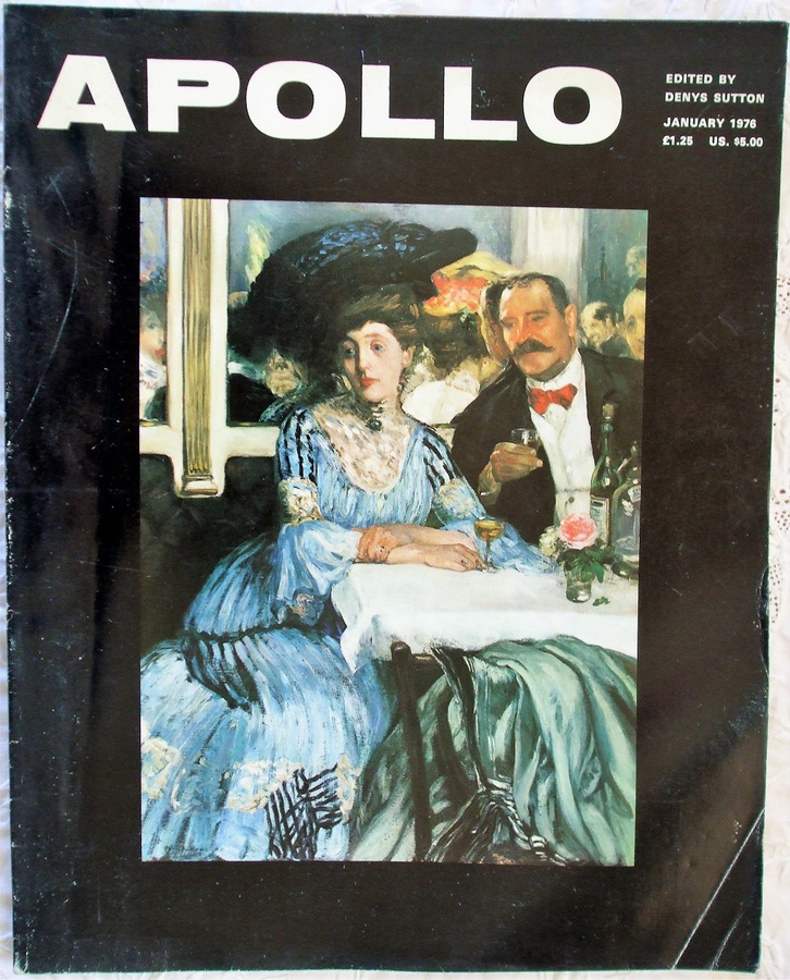 Antique Apollo ~ Vol. CIII ~ No. 167 ~ January 1976
