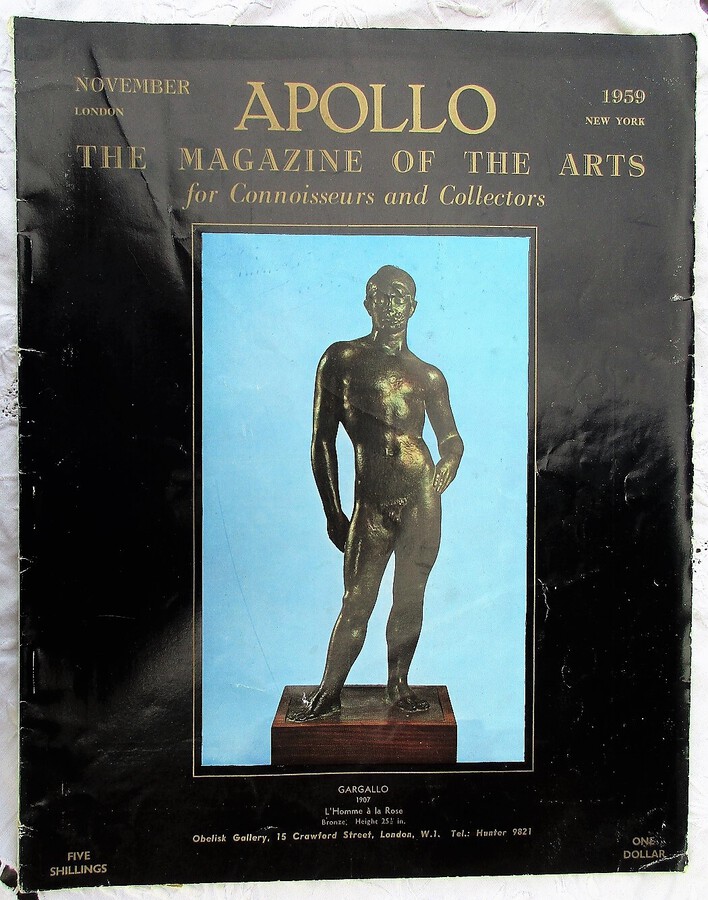 Antique Apollo ~ Vol. LXX ~ No. 417 ~ November 1959
