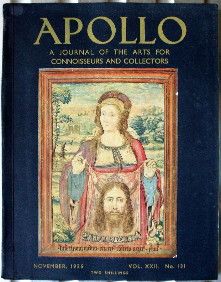 Antique Apollo ~ Vol. XXII ~ No. 131 ~ November 1935