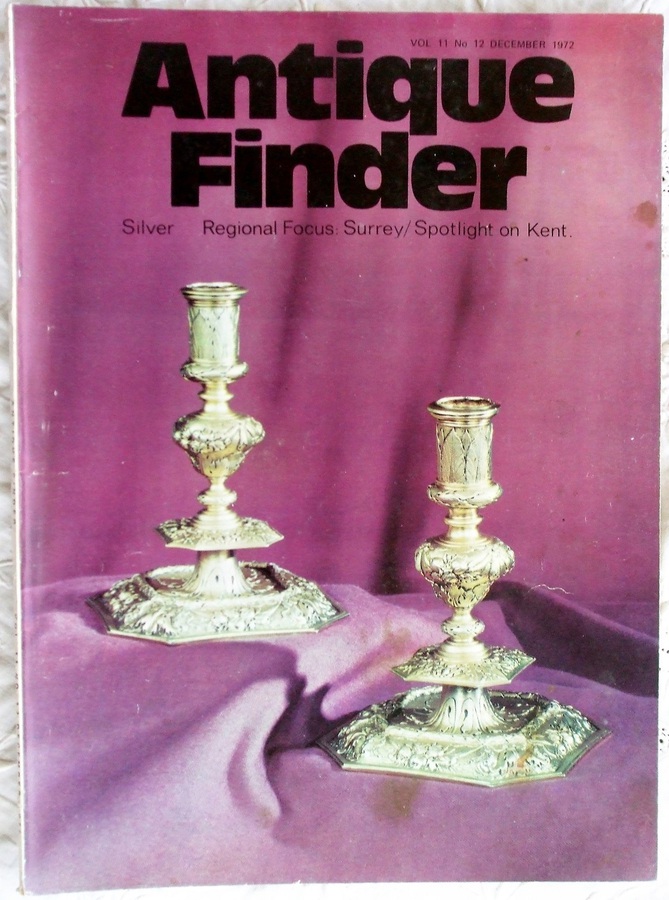 Antique Antique Finder ~ Vol. 11 ~ No. 12 ~ December 1972
