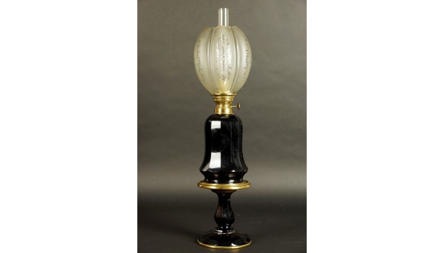 Antique Oil Lamp 19th