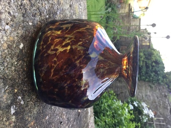 Antique 1960s Mdina Glass Vase