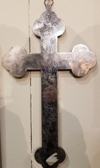 Antique Large micromosaic cross