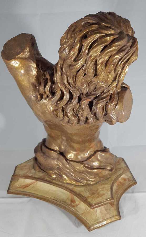 Antique St. Sebastian, terracotta sculpture