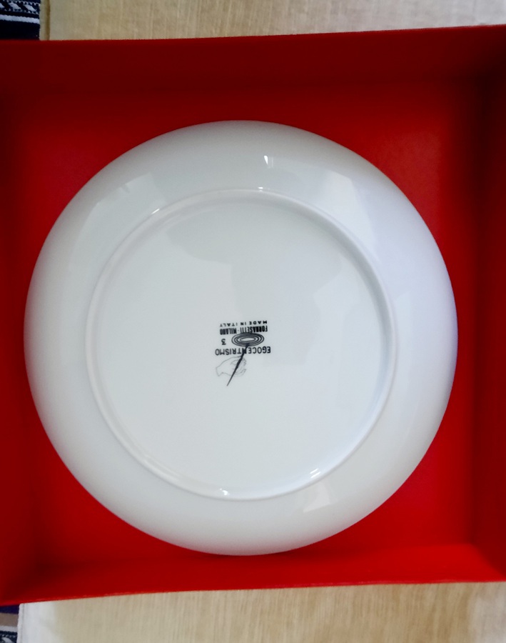 Antique Fornasetti porcelain plate