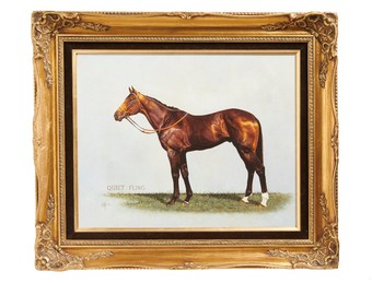 Antique Racehorse Portraits