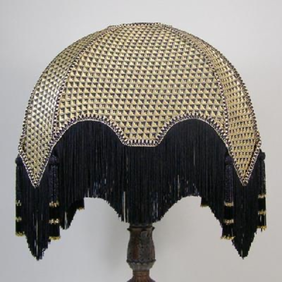 Antique Striking Art Deco Style Lampshade