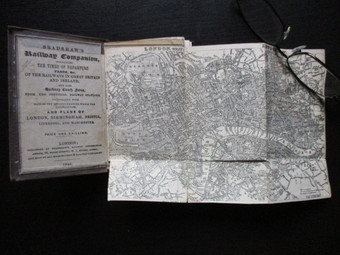 Antique Bradshaw's Railway Companion 1844