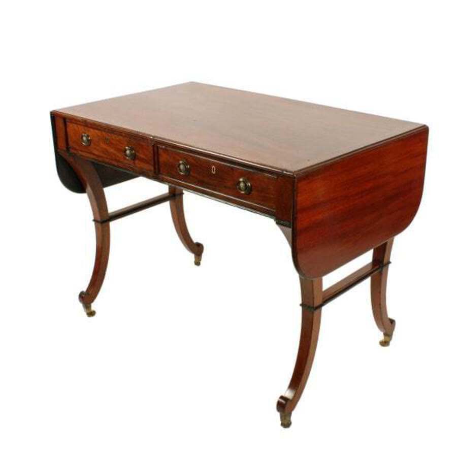 Antique Fine Georgian Mahogany Sofa Table 
