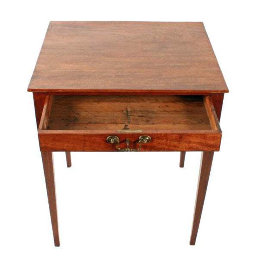 Antique 18th Century One Drawer Side Table 