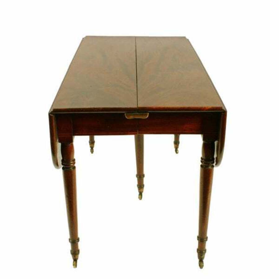 Antique Georgian Concertina Action Dining Table 